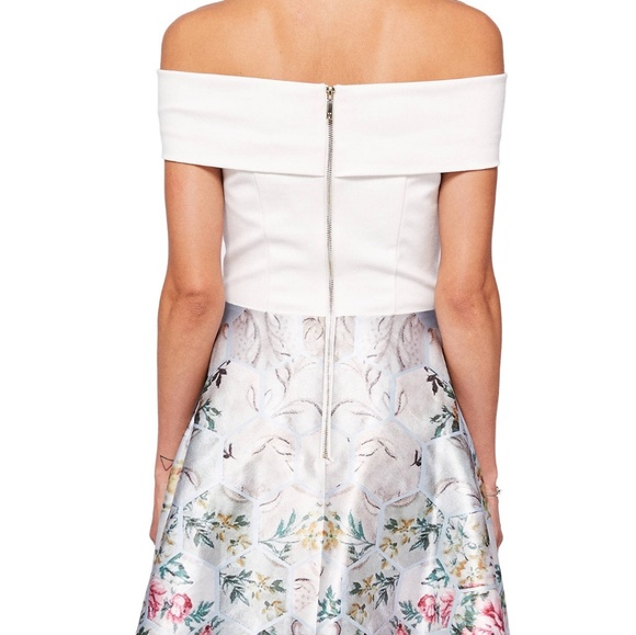 🍒NWT🍒 TED BAKER BARDOT DRESS - Picture 5 of 8